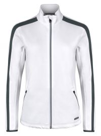 Leichte Fleecejacke Damen in Blau, atmungsaktiv, mit Stehkragen und Reißverschlusstaschen